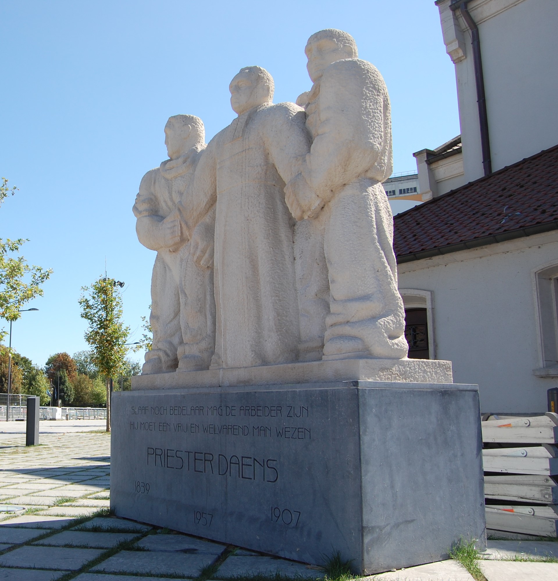 ledendag Daens beeld Aalst